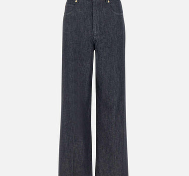 Jeans dritti in denim di cotone 2619181041600 001 'S MAX MARA 