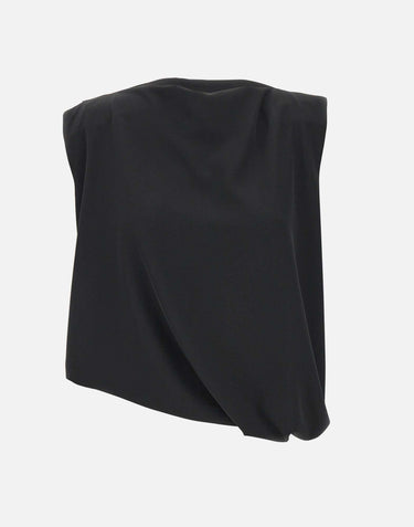 Top in crepe RP1TZ019 0001 KAOS 