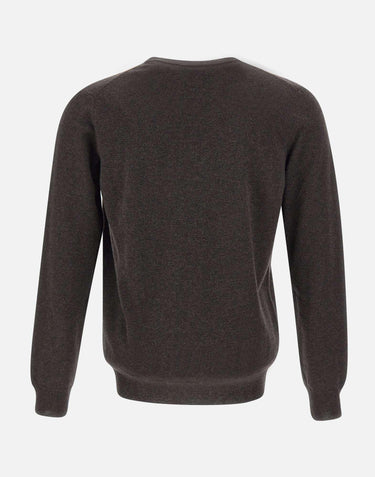 Maglia girocollo in lana vergine 400801 169 KANGRA 