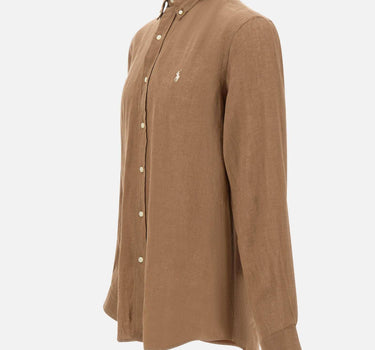 Camicia in lino 710966294 505 POLO RALPH LAUREN 