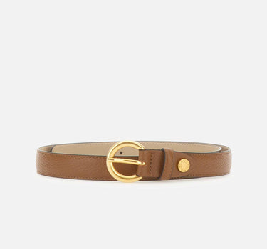 Cintura in pelle con fibbia tonda CNK00957 GRNNOCE GIANNI CHIARINI 