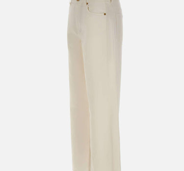 Pantalone 5 tasche in cotone e lino 2619131083600 001 'S MAX MARA 