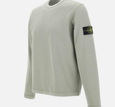 Felpa in cotone biologico a punto rete 6100011S0297 V0055 STONE ISLAND 