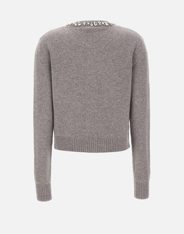 Cardigan in lana RI1KT018 0M07 KAOS 