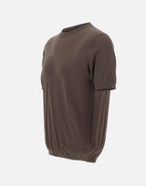 Maglia a maniche corte in misto seta e cotone 300421 170 KANGRA 