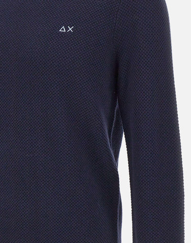 Maglia in cotone e lana K45126 07 SUN68 