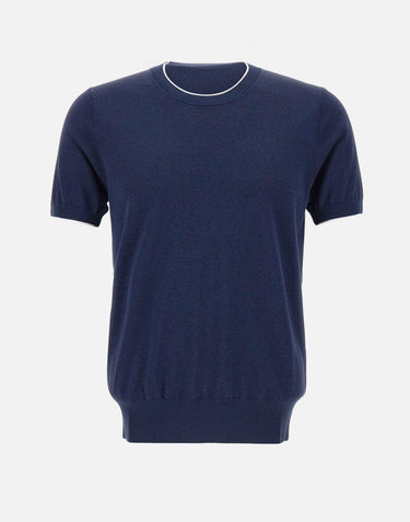 T-shirt in cotone e viscosa 100021 048 KANGRA 