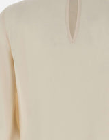 Blusa con fiocco firmato CA17866E2 E84 ELISABETTA FRANCHI 