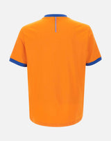 T-shirt in cotone elasticizzato con bandiera 50562134 821 BOSS 