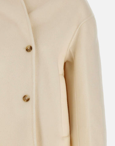 "Meyer coat" MEYER IVORY LOULOU DE SAISON 