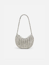 Borsa  "Nano" in maglia metallica 23PSS0337MET001 P040 RABANNE 