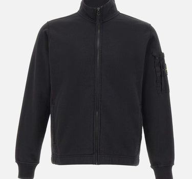 Felpa con zip in cotone 6100018S0410 V0029 STONE ISLAND 