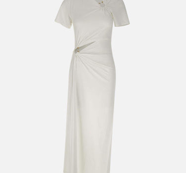 Abito  in cotone stretch 25PJRO062CO0555 P100 RABANNE 