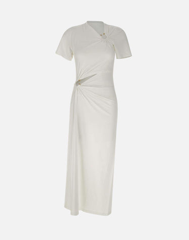 Abito  in cotone stretch 25PJRO062CO0555 P100 RABANNE 