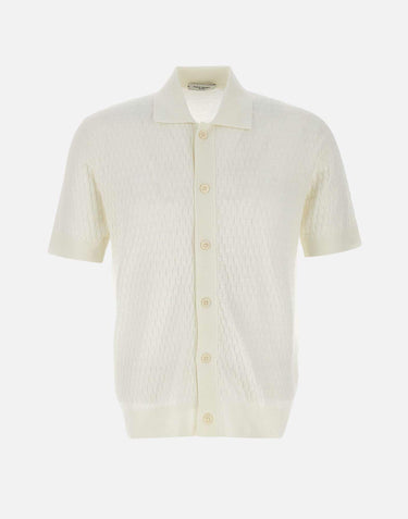 Camicia in maglia di cotone A022 F1001102 PAOLO PECORA 