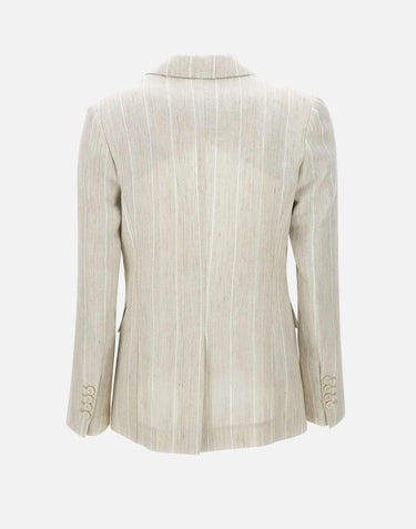 Blazer in lana e lino K85GIAF02 TES0K02602 ELEVENTY 
