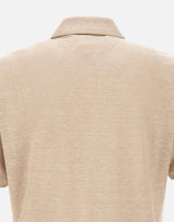 Polo in lino M75POLM01 TES0M12102 ELEVENTY 