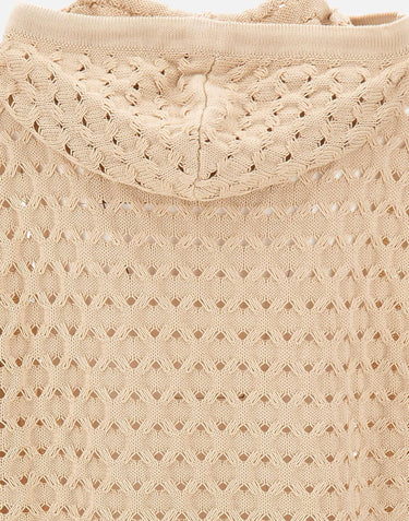 Maglia smanicata con cappuccio 171688 052 KANGRA 