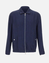 Giacca full zip in lino M75GBTM40 TES0M12311 ELEVENTY 