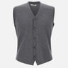 Gilet in lana vergine 400833 032 KANGRA 