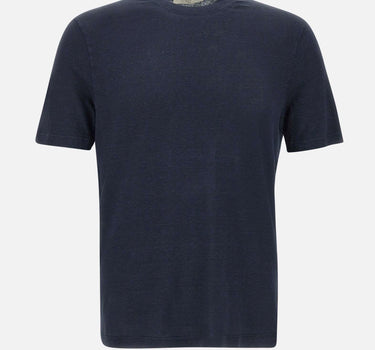 T-shirt in lino TSMC JERLINU890 FILIPPO DE LAURENTIIS 