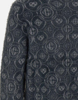 "Fluffy Monogram Jumper" MAW25KW1095 01 CASABLANCA 