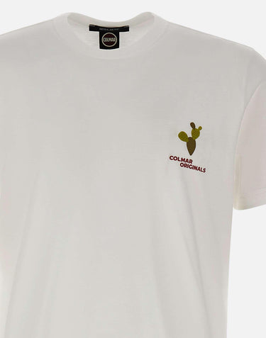 T-shirt con stampa cactus 7550 6SH01 COLMAR ORIGINALS 