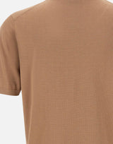 Maglia a maniche corte in misto seta e cotone 300421 190 KANGRA 