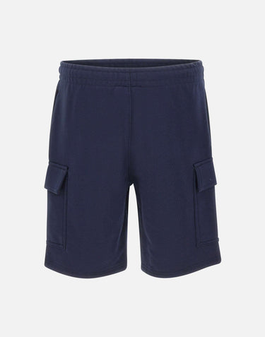 Shorts cargo in cotone felpato GH9743 166 LACOSTE 
