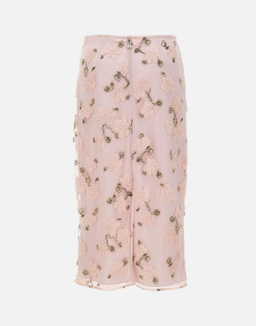 Gonna longuette con paillettes 115362 3077 ROTATE BIRGER CHRISTENSEN 