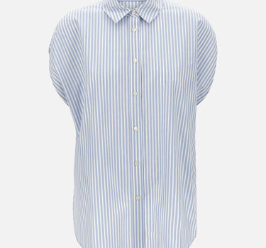 Camicia in popeline di cotone a righe CFWWSI2021 FRUT537831199 WOOLRICH 