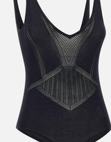 Body in maglia traforata BK80W61E2 110 ELISABETTA FRANCHI 