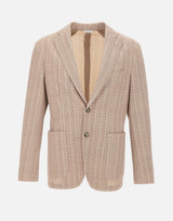 Blazer "Nuvola" riga in jersey misto cotone 4032G2728MC 26327126 MANUEL RITZ 