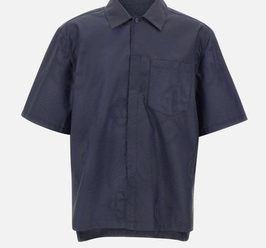 Camicia a maniche corte con monogramma MSS26SH277 01 CASABLANCA 