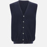 Cardigan in lana merino 58182 14296598 GRAN SASSO 