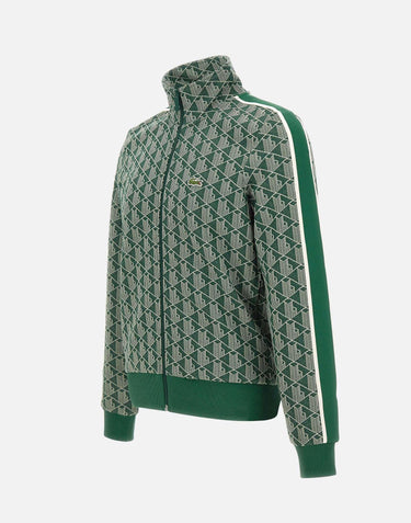 Felpa in jacquard con zip Paris SH1368 D1R LACOSTE 