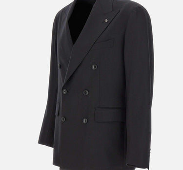 Blazer doppiopetto in lana vergine 1SNY10BAI550012 N1264 TAGLIATORE 