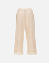 Pantaloni con ricamo P008P000456N 002 ELENA MIRO' 