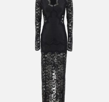 Abito lungo in pizzo 26PJR0231PA0170 P001 RABANNE 