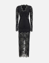 Abito lungo in pizzo 26PJR0231PA0170 P001 RABANNE 