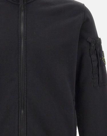 Felpa con zip in cotone 6100018S0410 V0029 STONE ISLAND 
