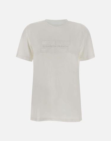 T-shirt "Urban" in cotone MA00251E2 270 ELISABETTA FRANCHI 