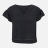 Blusa in mussola di cotone RP1OR003 0001 KAOS 