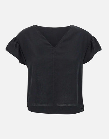 Blusa in mussola di cotone RP1OR003 0001 KAOS 