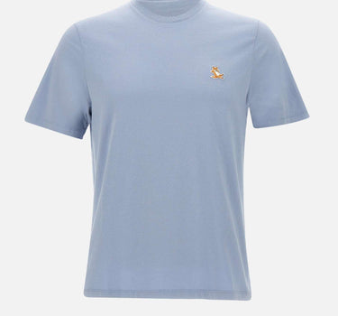 T-shirt "Chillax fox"  in cotone<BR/> LM00110KJ0008 0122 MAISON KITSUNE' 