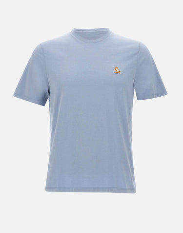 T-shirt "Chillax fox"  in cotone<BR/> LM00110KJ0008 0122 MAISON KITSUNE' 