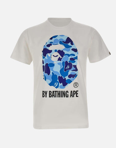 T-shirt "ABC Camo By Bathing  APE" 001TEM301005M WHXBL BAPE 