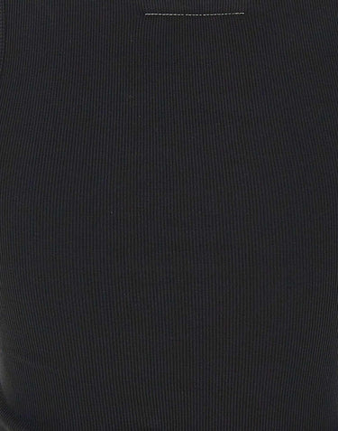 Canotta a costine in jersey S52NL0075 M20054900 MM6 MAISON MARGIELA 