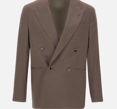 Blazer doppiopetto relaxed fit in fresco lana stretch 4032G2002Y 26000029 MANUEL RITZ 