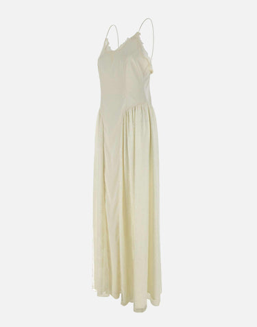 "Satin lace midi dress" 113949 857 ROTATE BIRGER CHRISTENSEN 